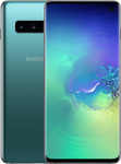 Samsung Galaxy S10 in groen