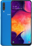Samsung Galaxy A50 in blauw