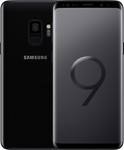 Samsung Galaxy S9 in noir