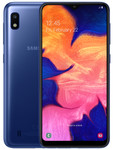 Samsung Galaxy A10 in bleu