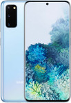 Samsung Galaxy S20 in bleu