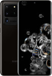 Samsung Galaxy S20 Ultra in noir