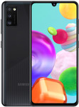 Samsung Galaxy A41 in noir