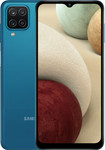 Samsung Galaxy A12 in bleu
