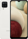 Samsung Galaxy A12 in blanc