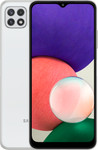 Samsung Galaxy A22 5G in blanc