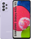 Samsung Galaxy A52s in violet