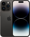 iPhone 14 Pro in noir