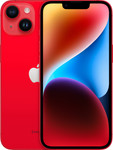 iPhone 14 in rouge