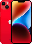 iPhone 14 Plus in rood
