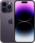 iPhone 14 Pro in violet