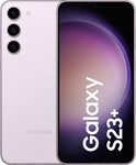 Samsung Galaxy S23 Plus in blanc/violet