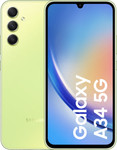 Samsung Galaxy A34 in groen