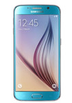 Samsung Galaxy S6 in blauw