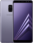 Samsung Galaxy A8 (2018) in grijs