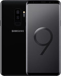 Samsung Galaxy S9 Plus in noir