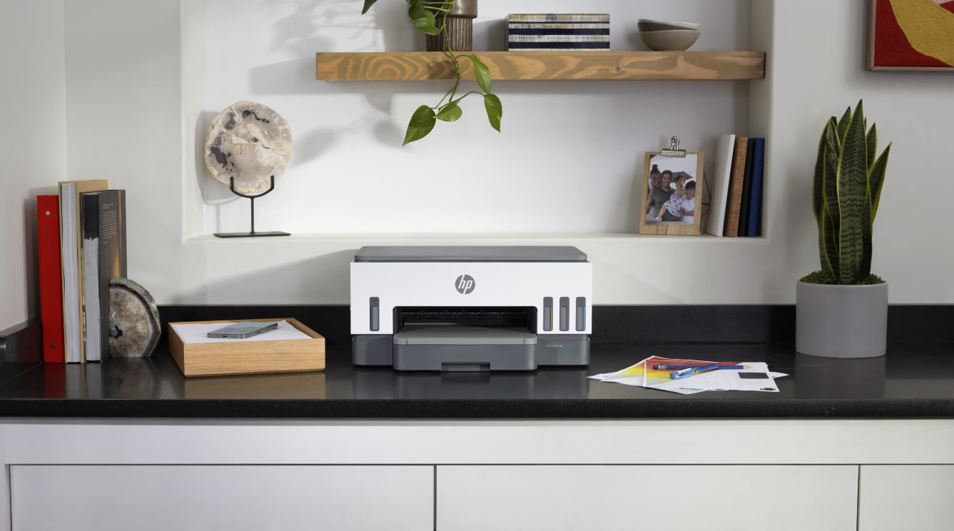 Highlighted ink tank printer for at home