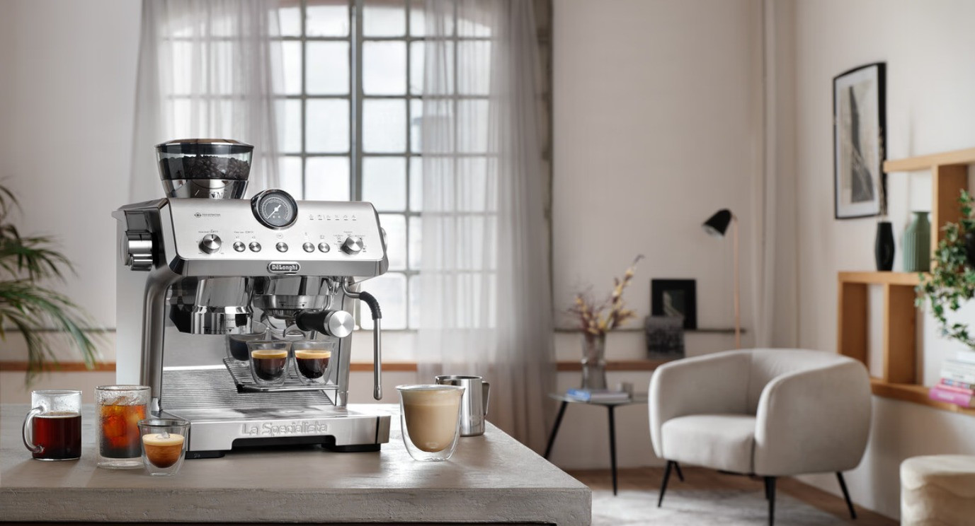 Onze DeLonghi pistonmachine van de maand