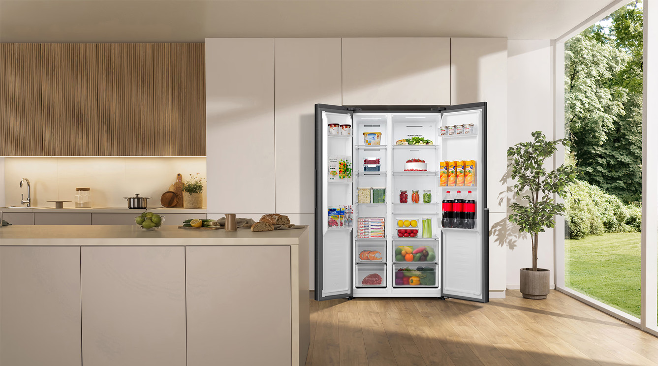 Bewaar energiezuinig extra veel boodschappen