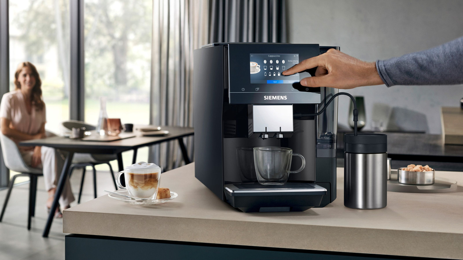 Our best Siemens fully automatic coffee machine