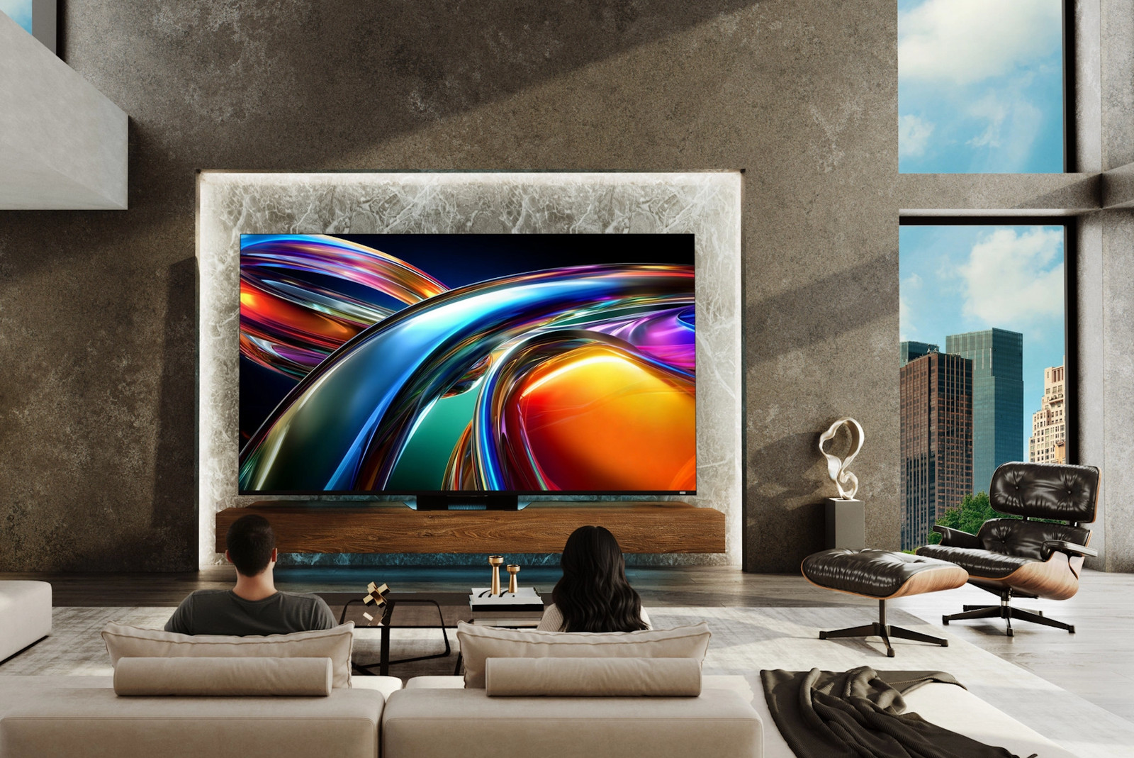Highlighted television
