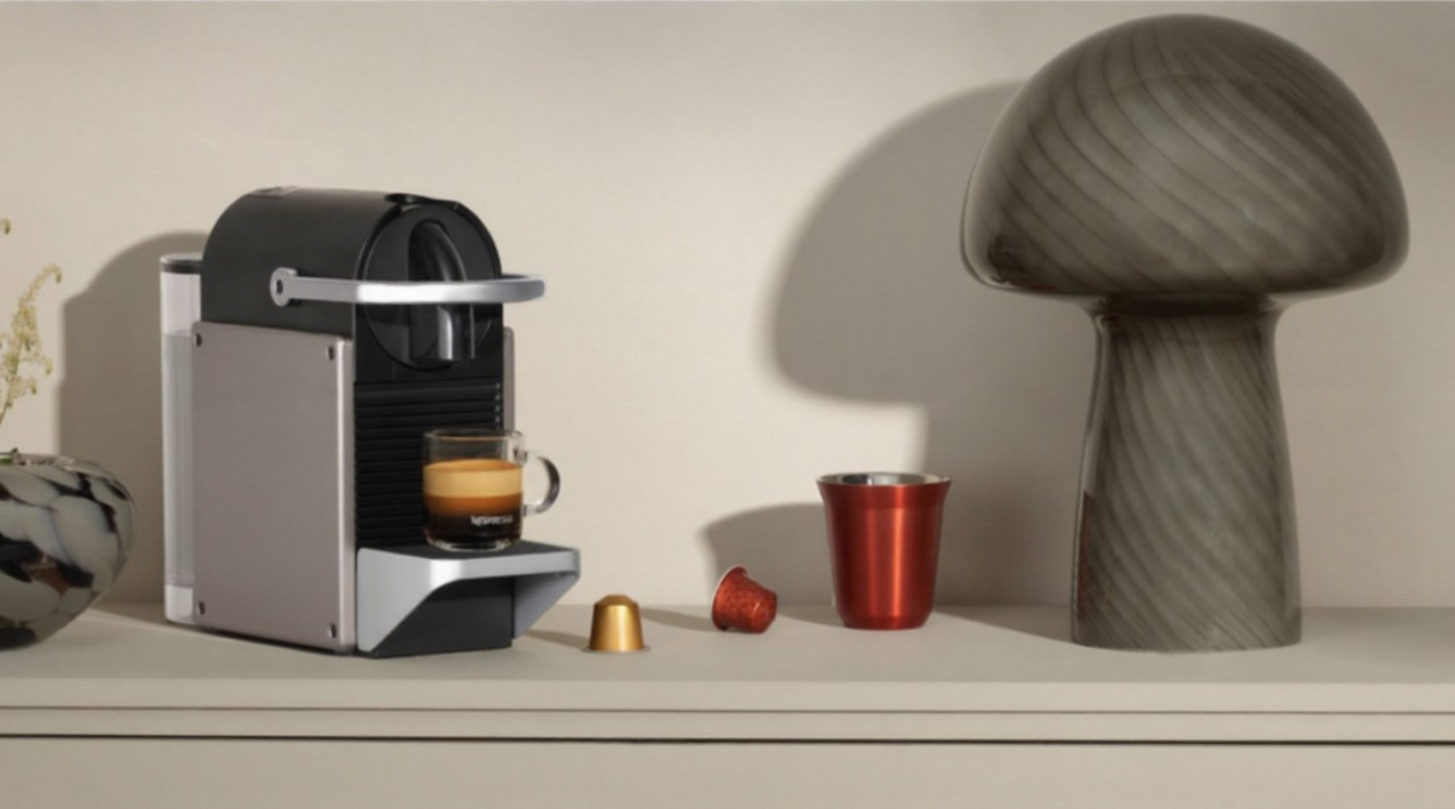 Uitgelicht koffiezetapparaat