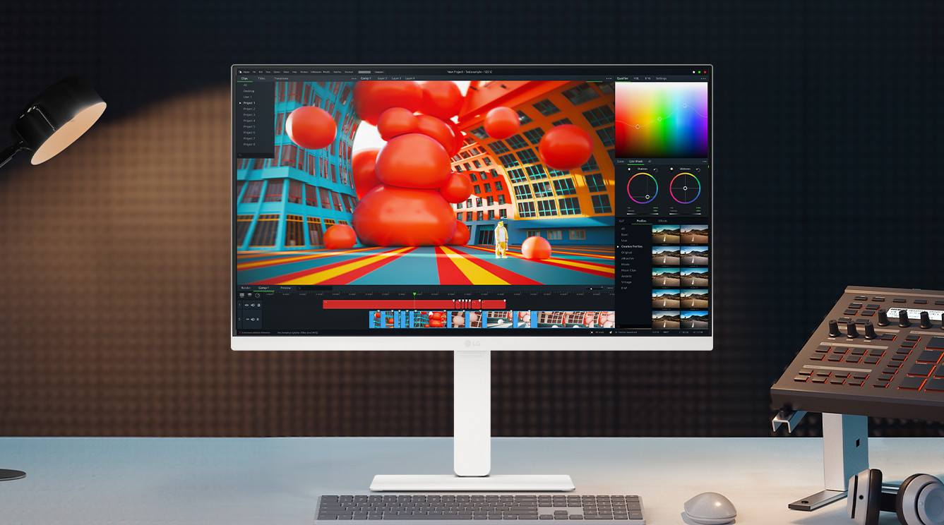 Uitgelichte LG monitor 