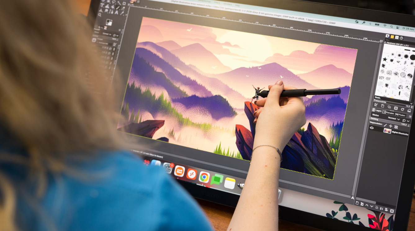 Wacom Cintiq Pro 27 with stand