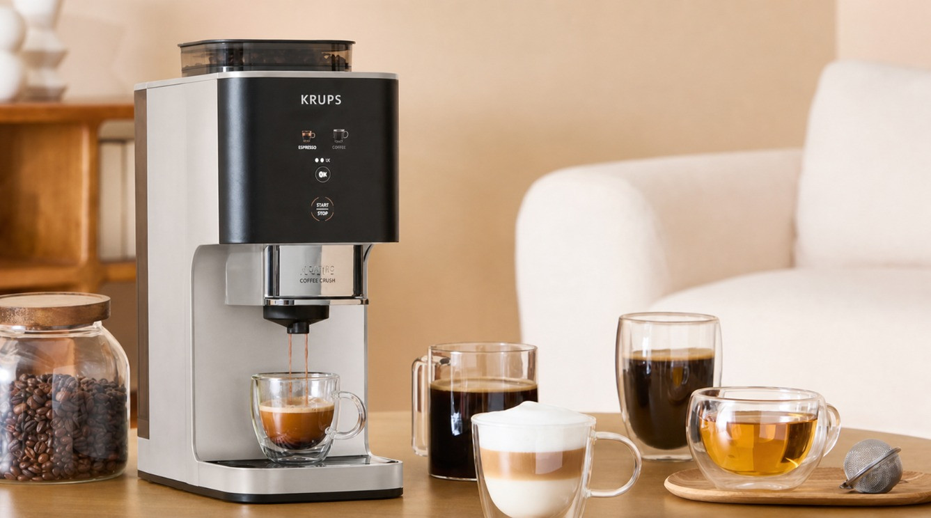 Uitgelicht koffiezetapparaat