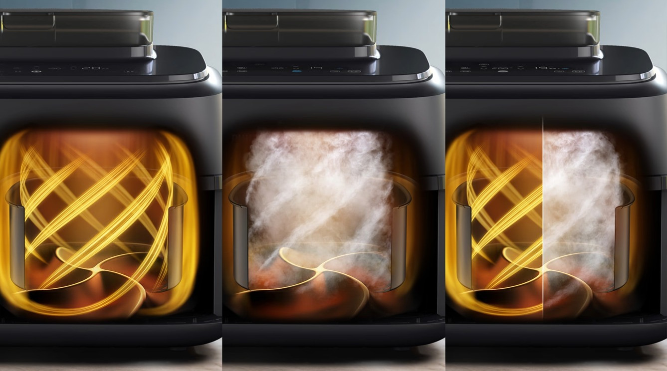 Onze Philips airfryer met stoomfunctie