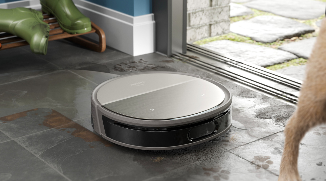 Votre aspirateur-robot Philips qui se vide tout seul
