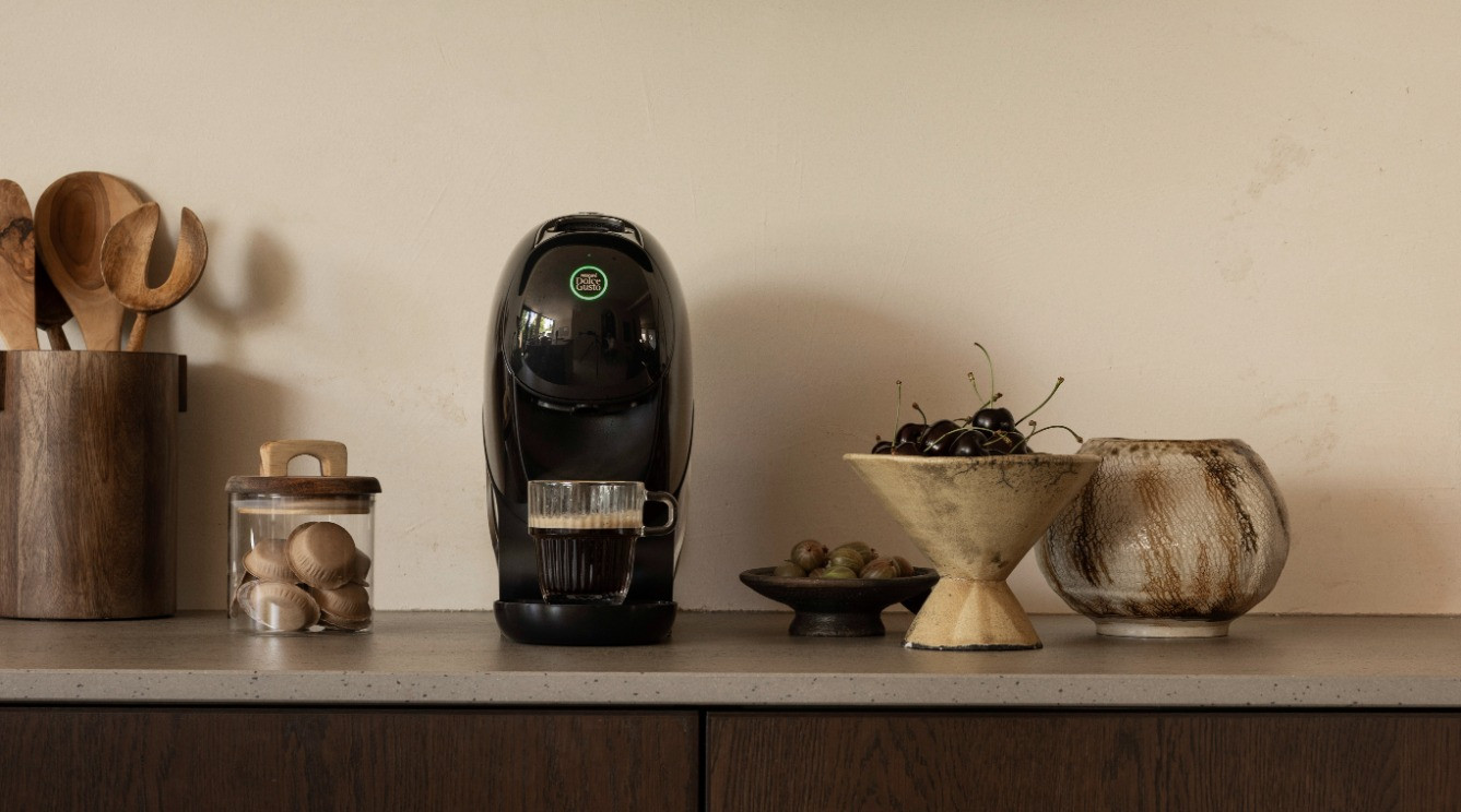 Highlighted Dolce Gusto machine