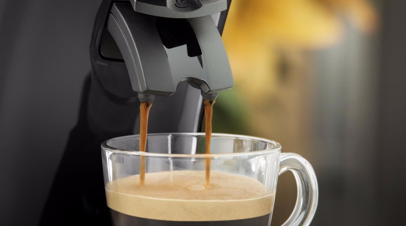 Uitgelicht koffiezetapparaat