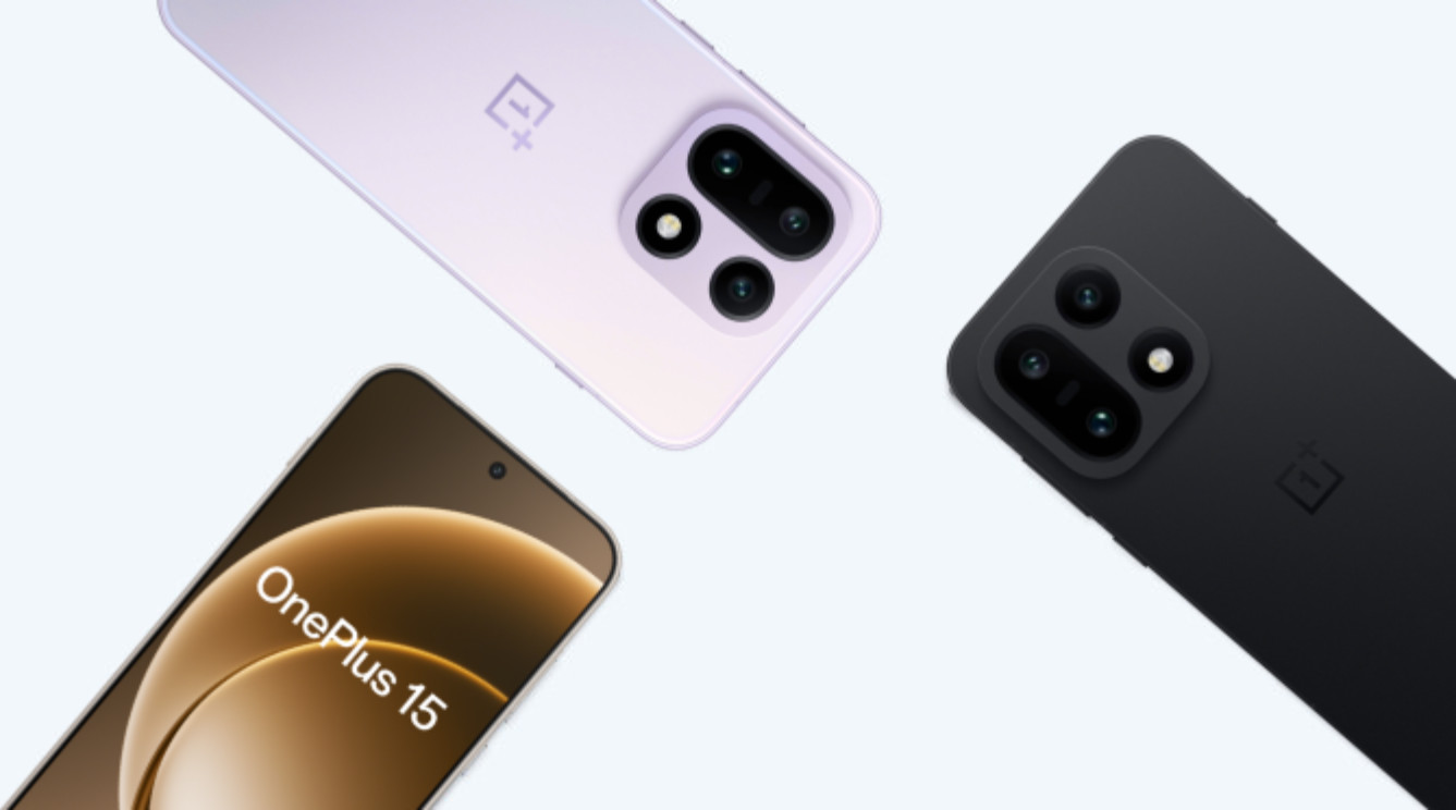 Highlighted OnePlus smartphone