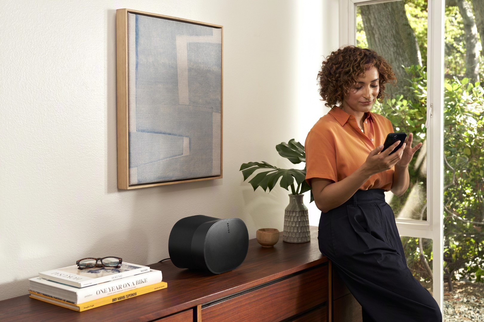 Sonos Era 300 Black product in use