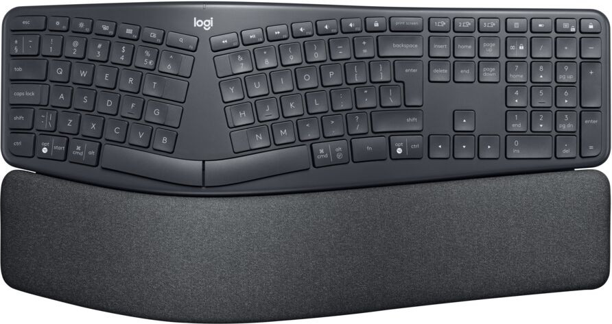 Logitech K860 Ergonomisch Draadloos Toetsenbord Qwerty