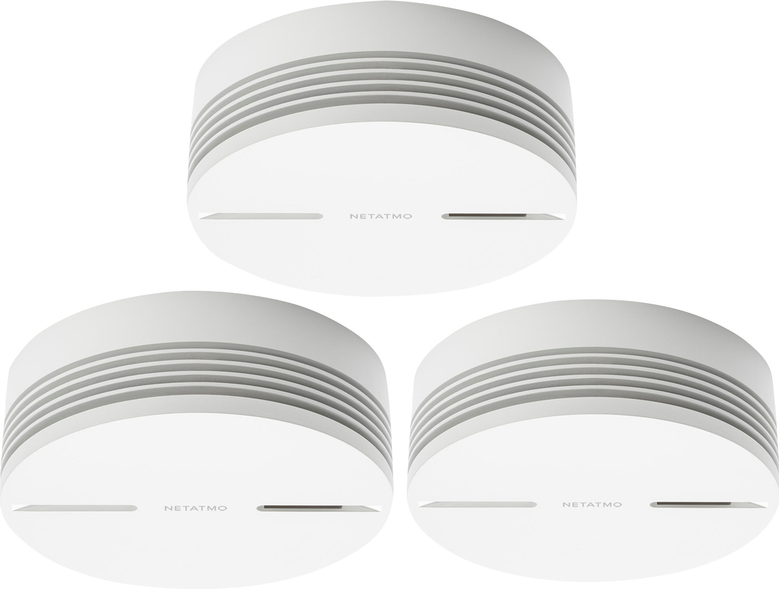Netatmo Slimme Rookmelder (10 jaar) 3-Pack