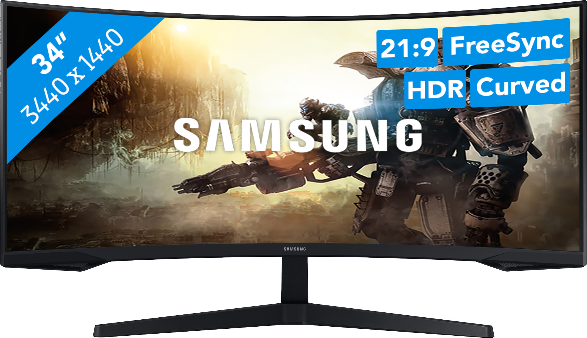 Samsung Odyssey G5 LC34G55TWWPXEN Curved