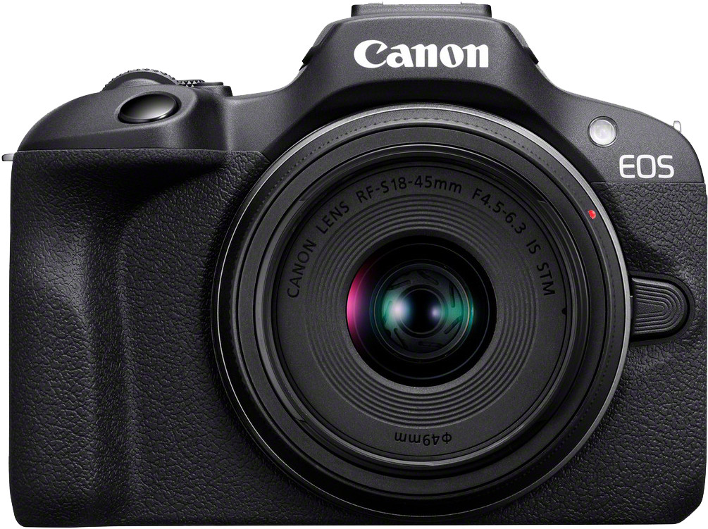 Canon EOS R100 Zwart + RF-S 18-45mm f/4.5-6.3 IS STM