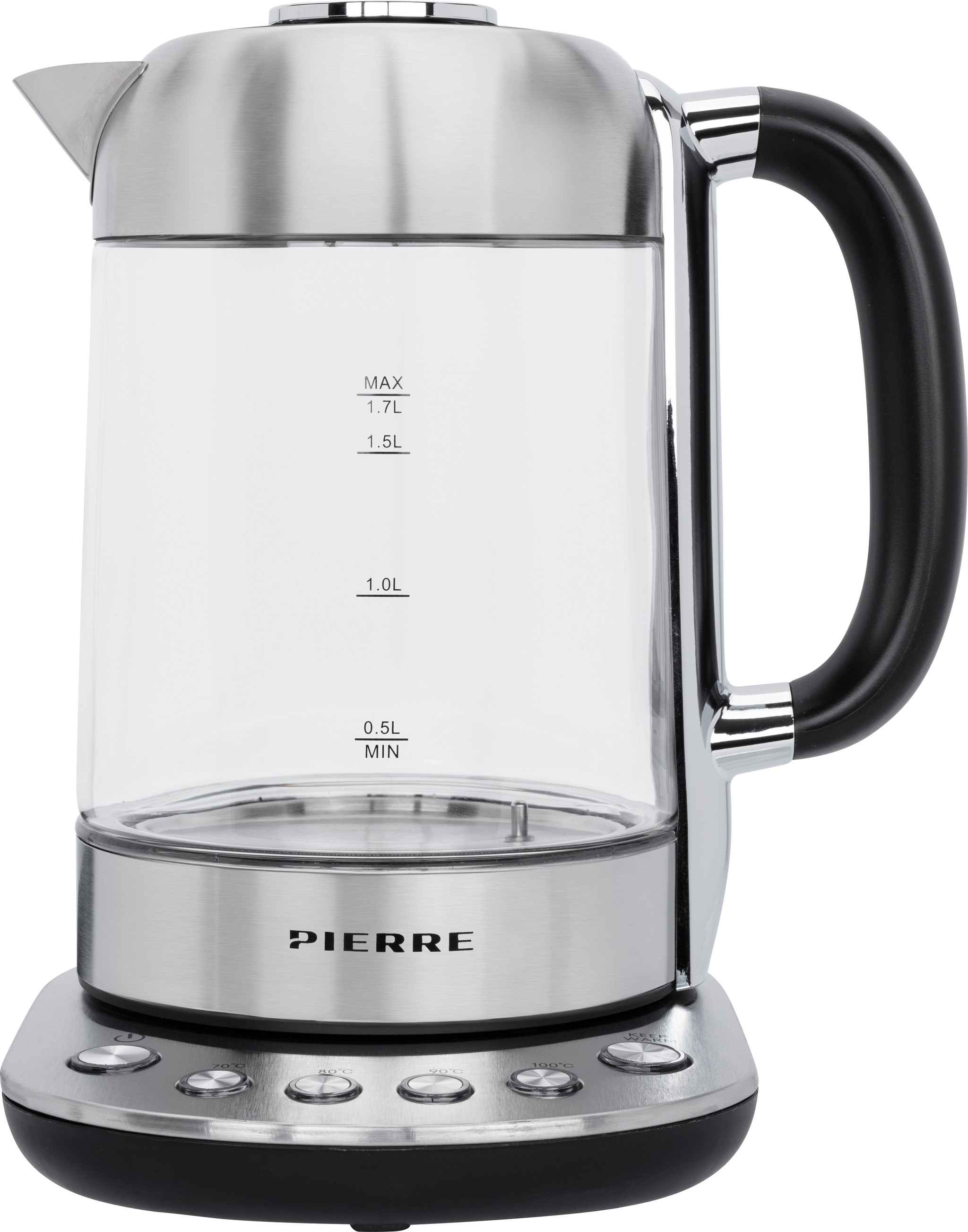 Pierre Waterkoker PWK7000 Glas met instelbare temperatuur