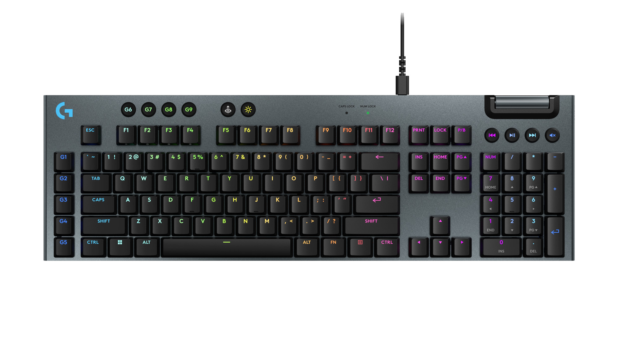 Logitech G915 X Gaming Toetsenbord Qwerty Zwart