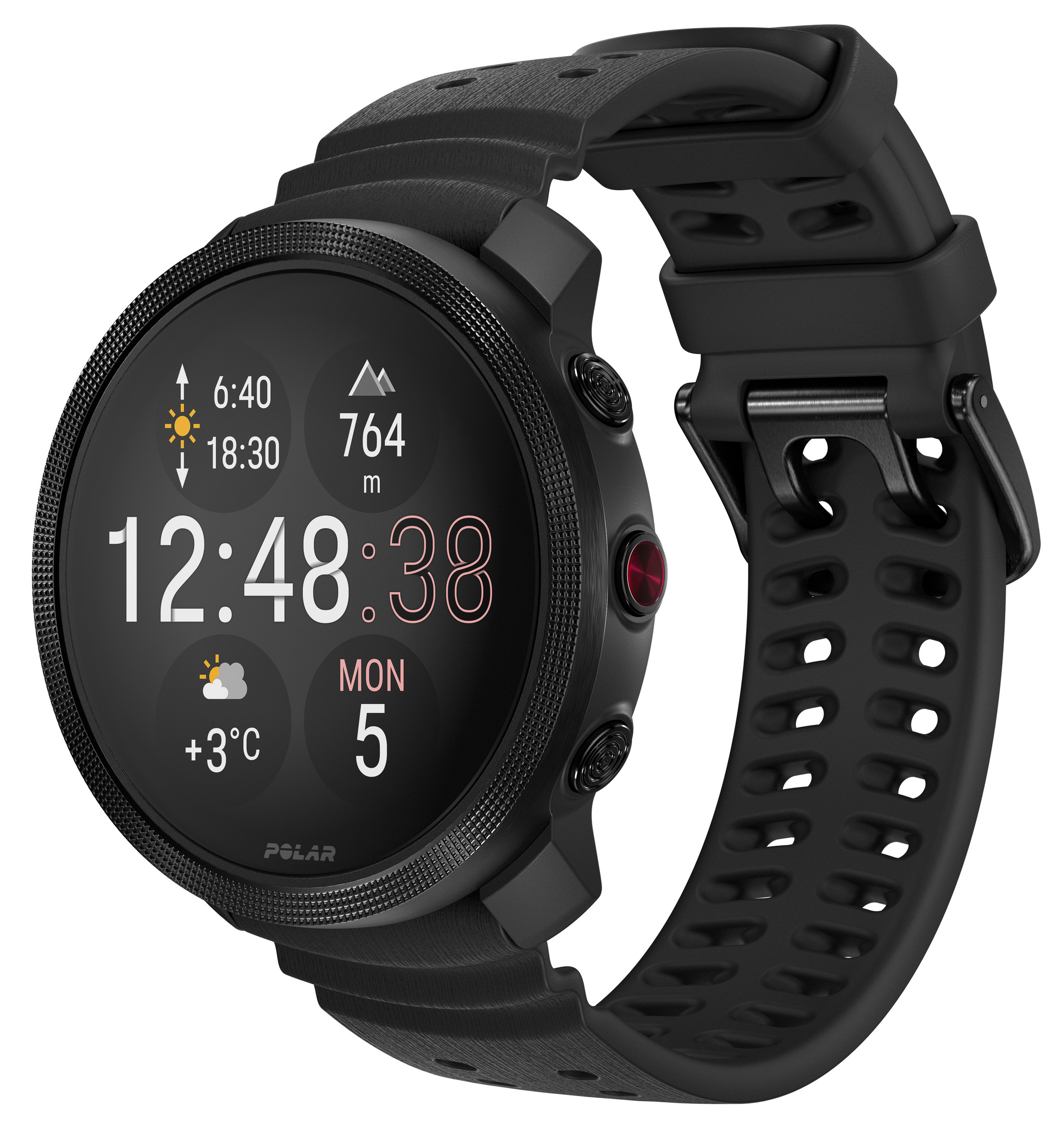 Polar Vantage M3 Zwart