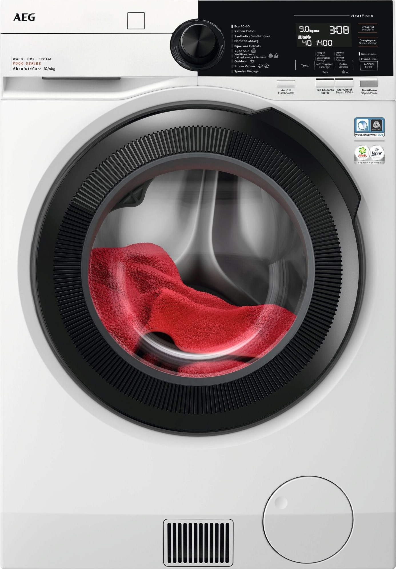 AEG LWR9506BN4 AbsoluteCare - 10/6 kg