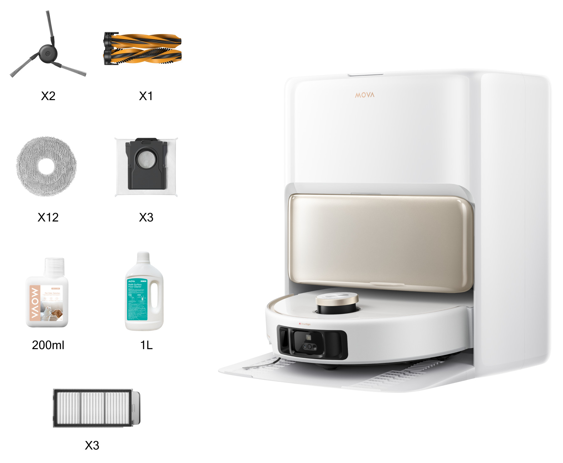 Mova V50 Ultra Complete White