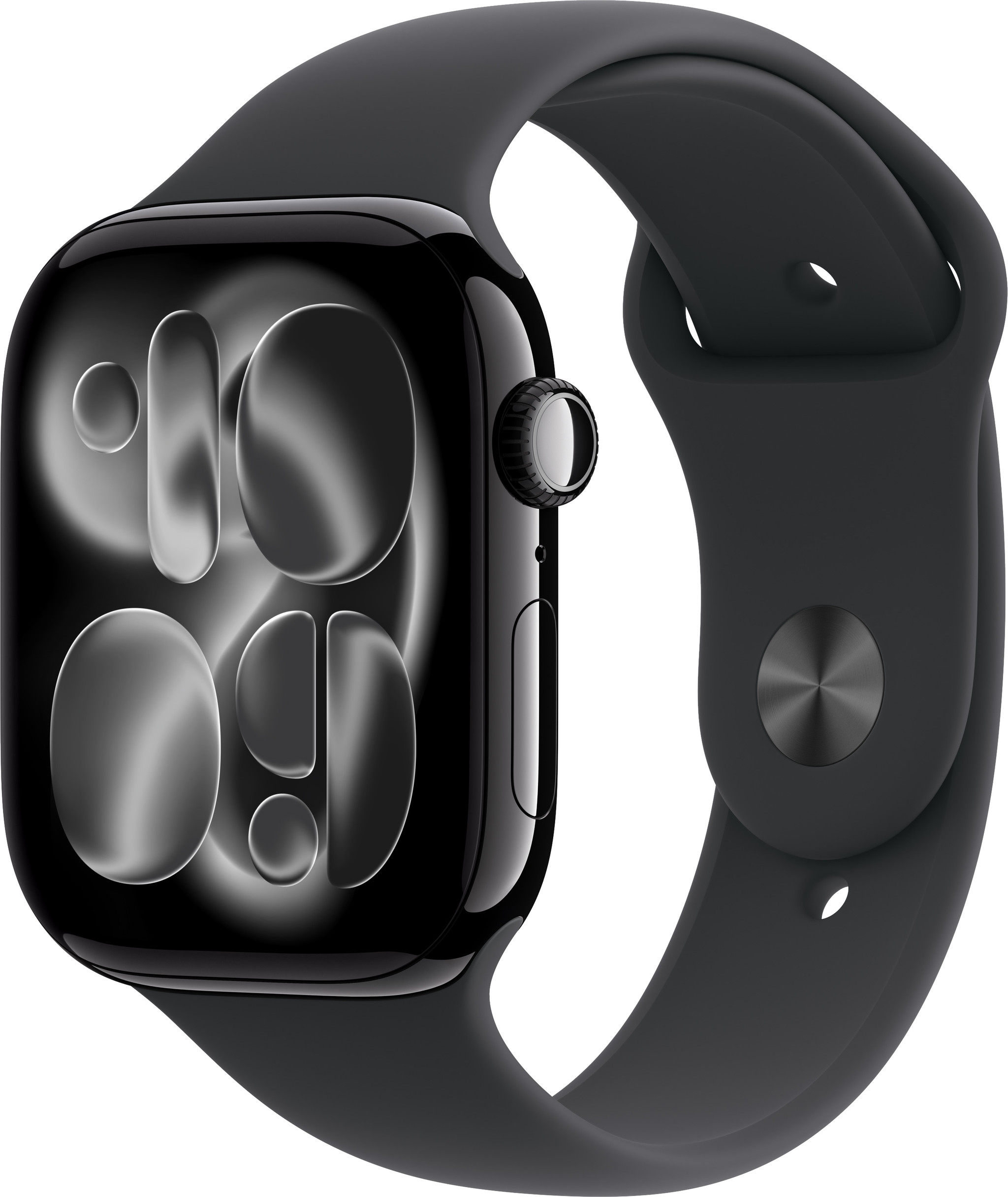 Apple Watch Series 11 46mm Zwart Sportband M/L