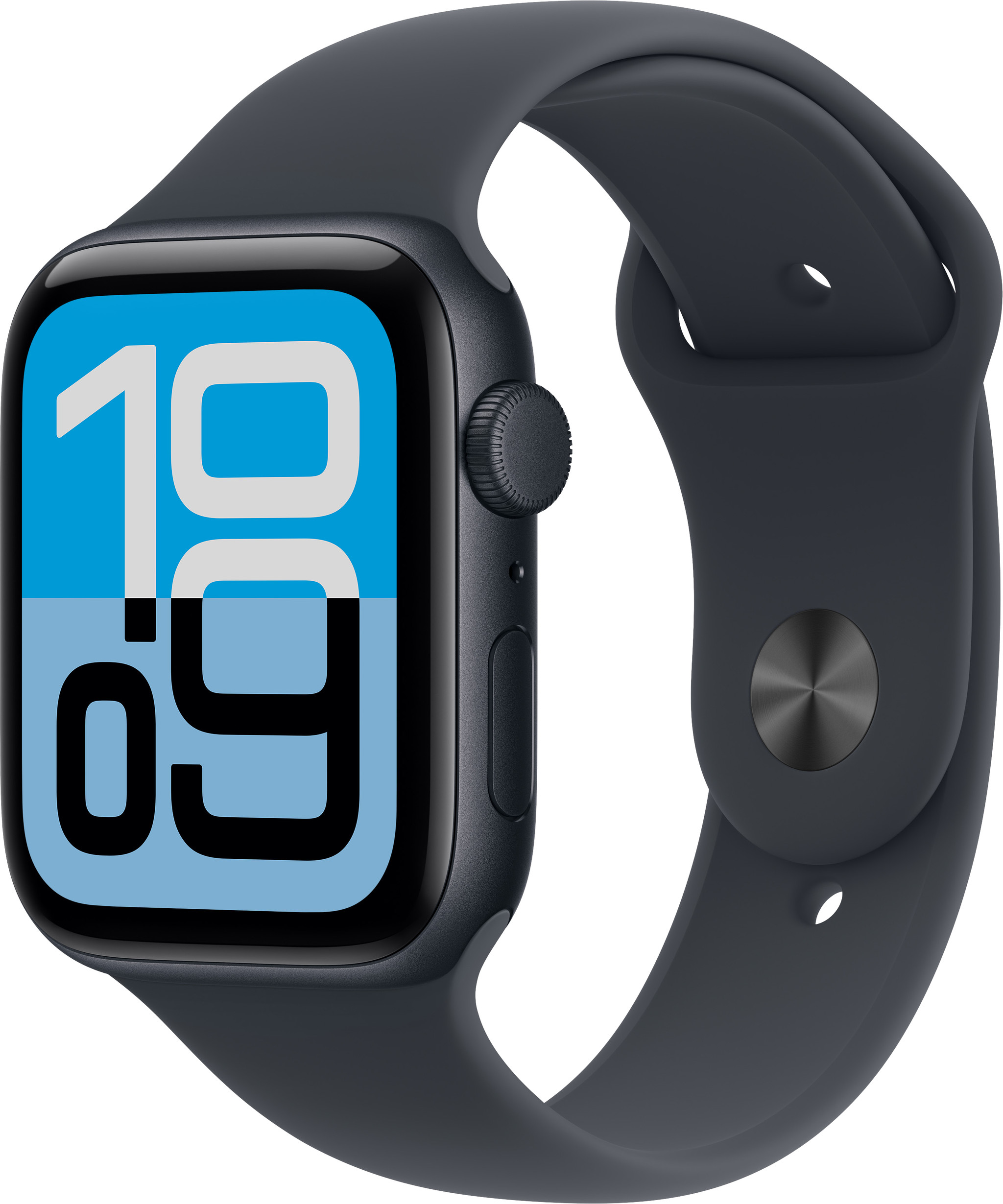 Apple Watch SE 3 44mm Midnight Sportband S/M