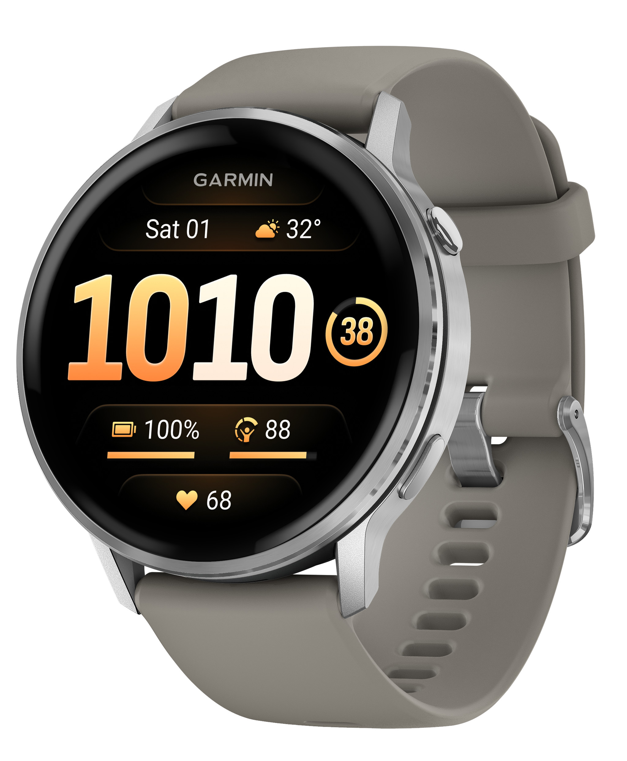 Garmin Venu 4 Zilver/Grijs 45 mm