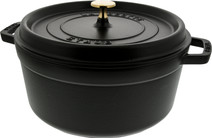 Staub Ronde Stoof-/Braadpan 26 cm Zwart