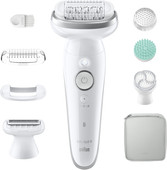 Braun Silk-épil 9 9-080 Zilver Epilator voor gezicht of bikinilijn