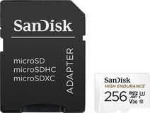 Sandisk Micro SDXC High Endurance 256GB 100MB/s + Adapter